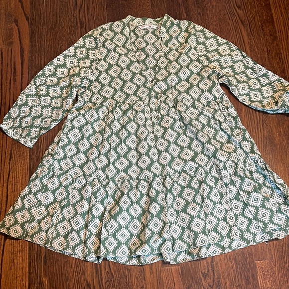 Zara Swim Zara Tribal Print Beach Cover Up Poshmark